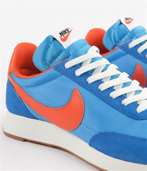 orange and blue sneakers